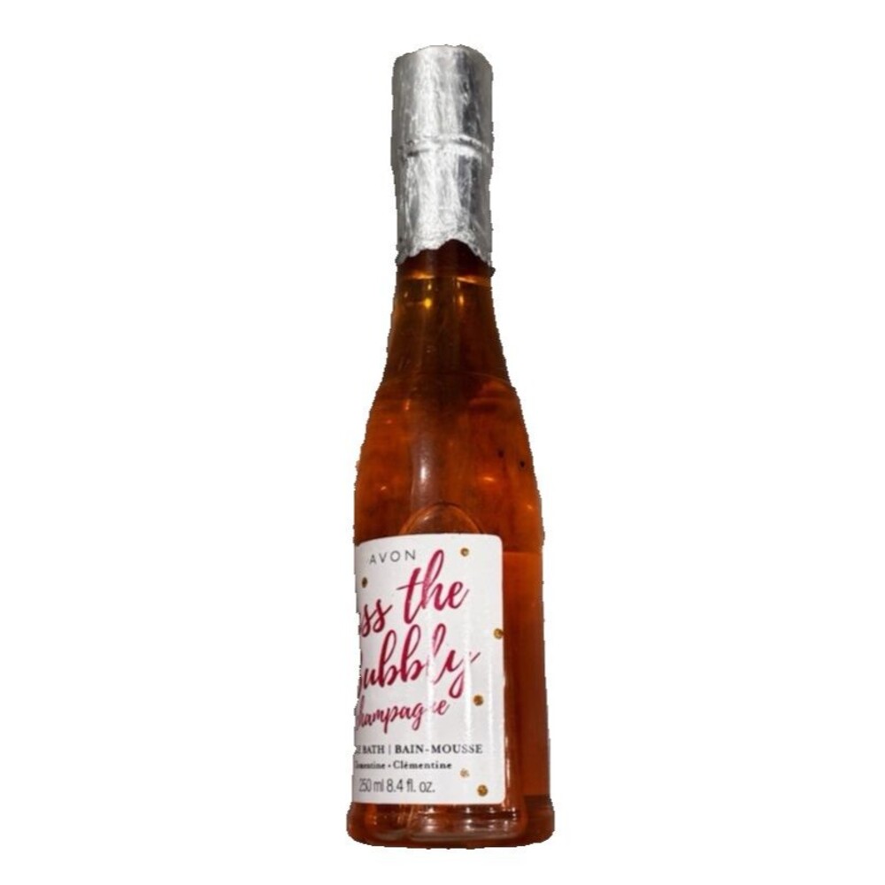 Avon "Pass the Bubbly Holiday Bubble Bath" (Clementine) Retired - NEW
